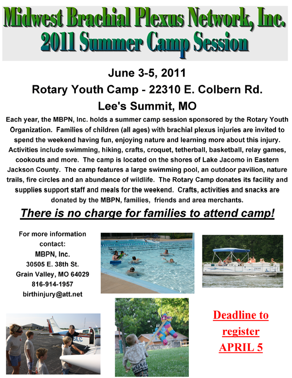 2011 MBPN Camp Flyer